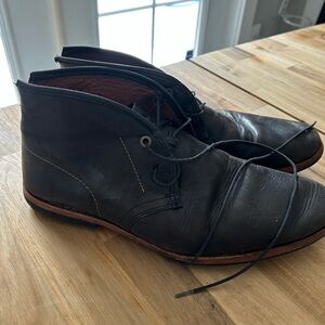 Timberland Black Leather Chukka Boots